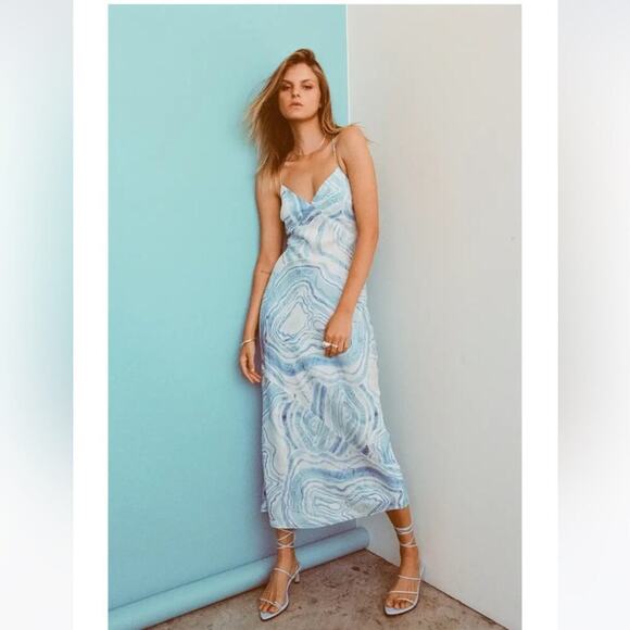 Suboo Agate Slip Dress in Blur Multi - Picture 10 of 10